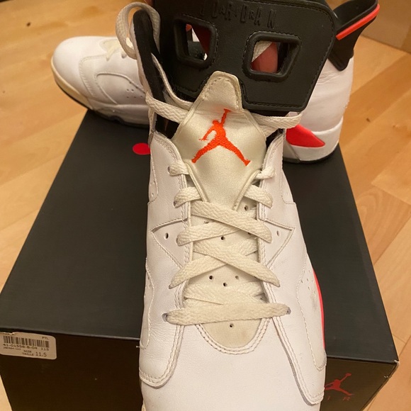 Air Jordan 6 Retro Infrared (2013) Mens 11.5 384664-123 with original box! - Picture 5 of 11